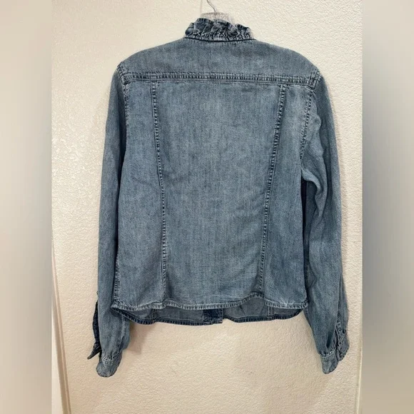 La Vie Rebecca Taylor Denim Top/Jacket - Picture 3 of 5